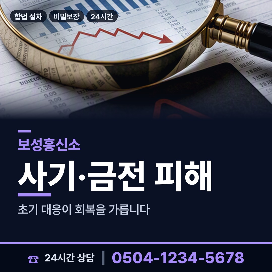 보성 조성면 평판조사 상담 안내